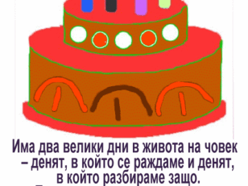 съобщение за честит рожден ден